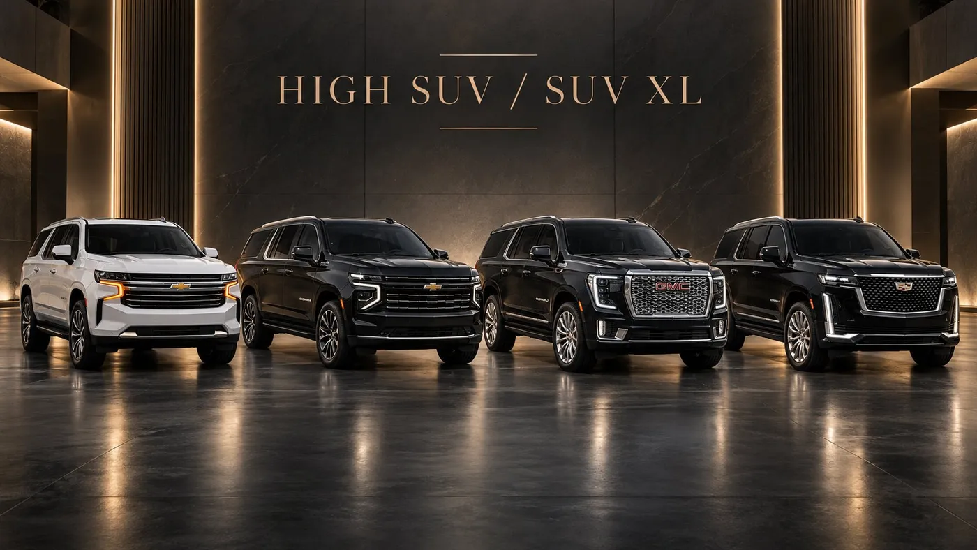 Categoría High SUV de la flota de Elite Route