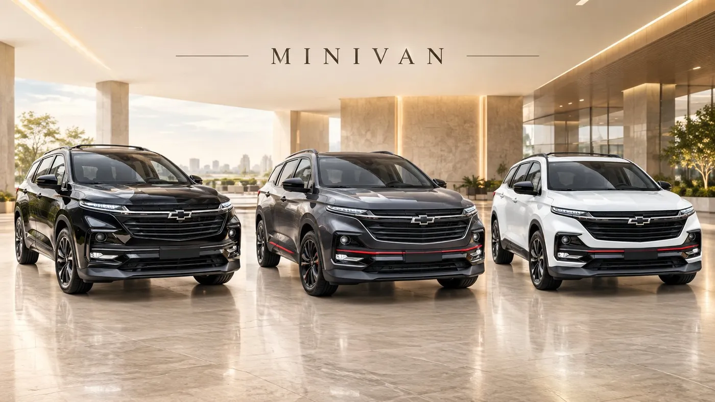 Categoría Minivan de la flota de Elite Route
